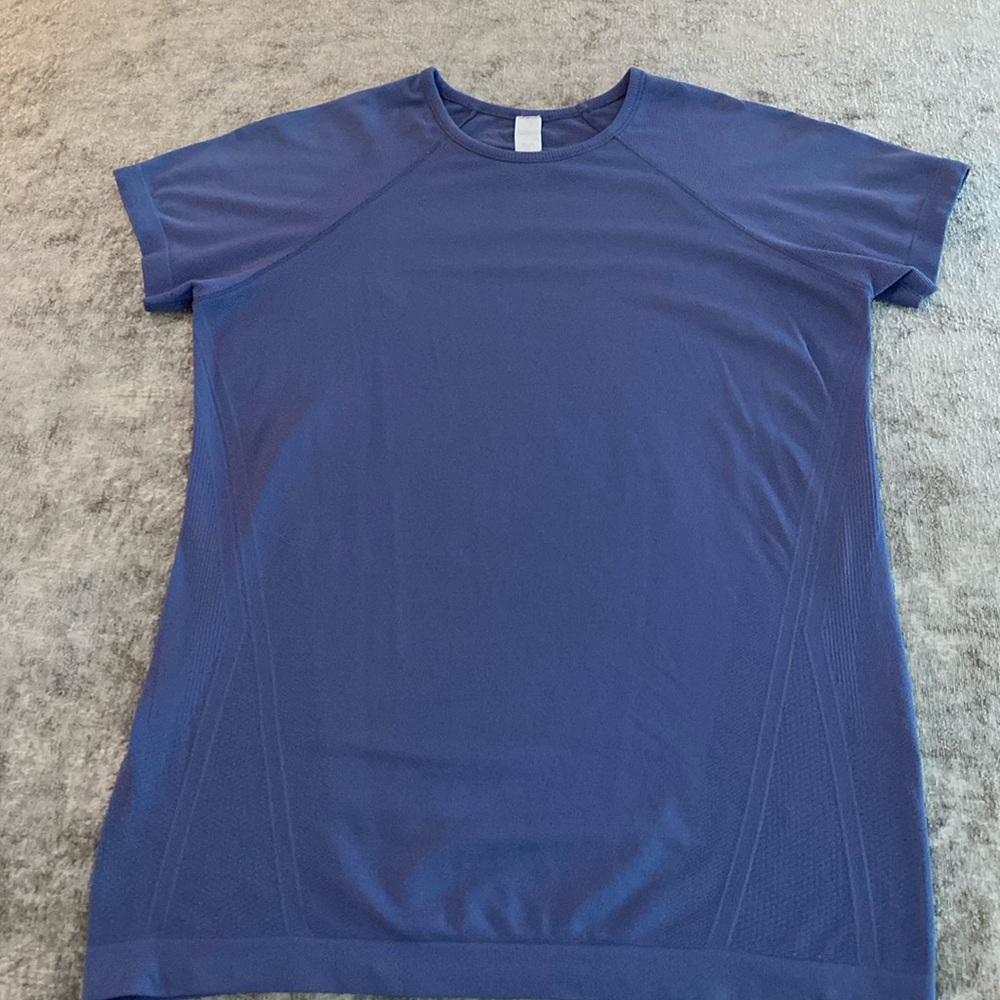 Athleta Girl short sleeve size XXL/16 deep blue T-Shirt. {070}
